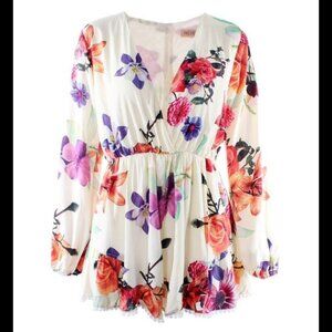 NWT Thalia Floral Playsuit Romper